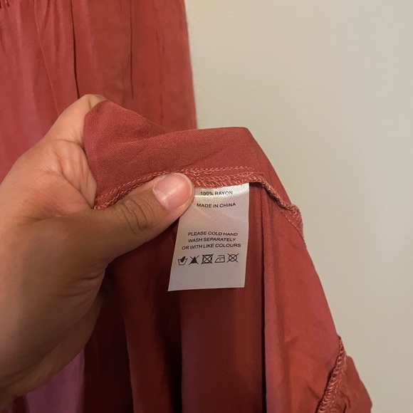 Pink Lily Such A Delight Lace Maxi Dress - Rose / Mauve - Picture 7 of 9